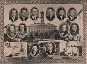 Cторiнка випускного альбому 1958 рiк