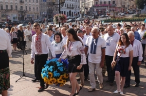 Представники БДМУ відзначили День незалежності УкраїниПредставники БДМУ відзначи
